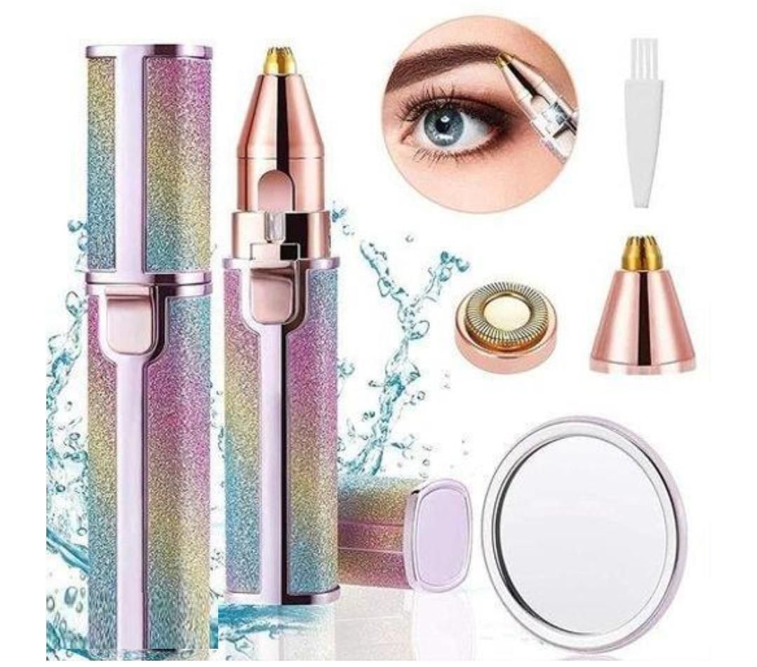 2 in 1 trimmer for eyebro and un-even hair removal trimmer( with USB charger)